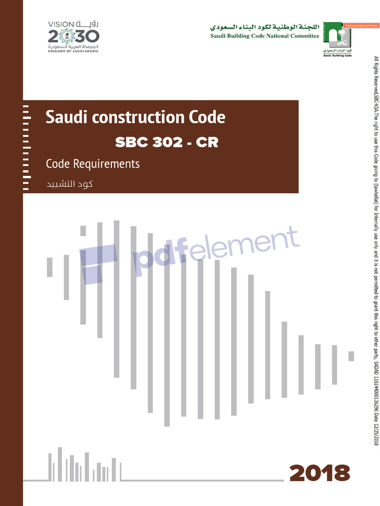 Saudi Building Code SBC 302 Overview | PDF | Concrete | Architectural ...