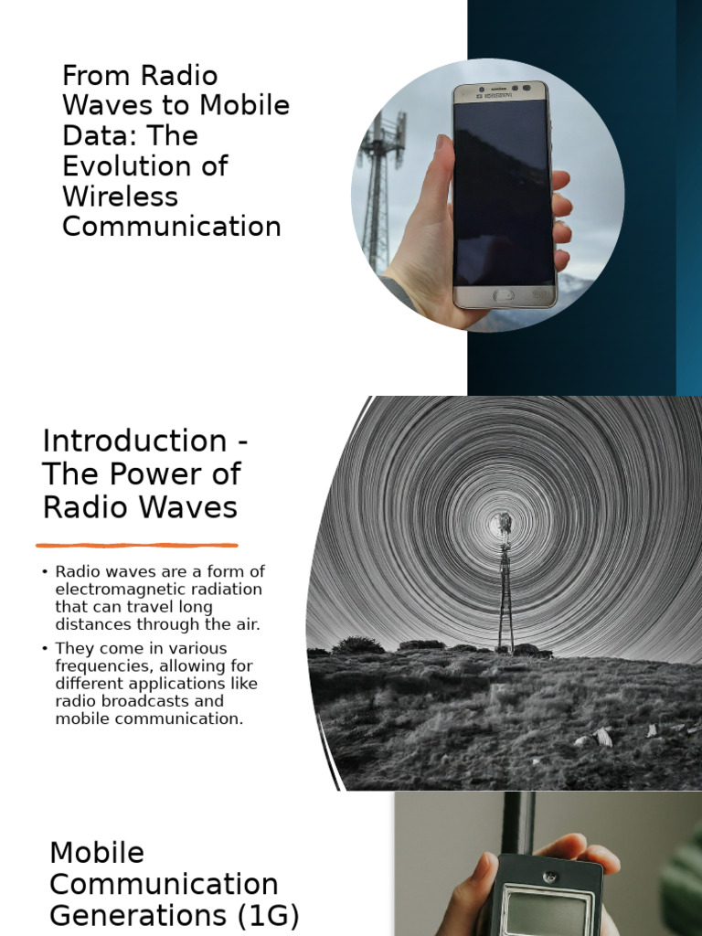 Lec 1 and 2 - From Radio Waves To Mobile Data | PDF | Cellular Network ...