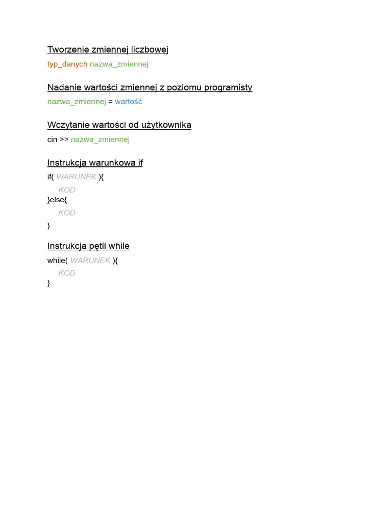 Tablice Informatyka | PDF