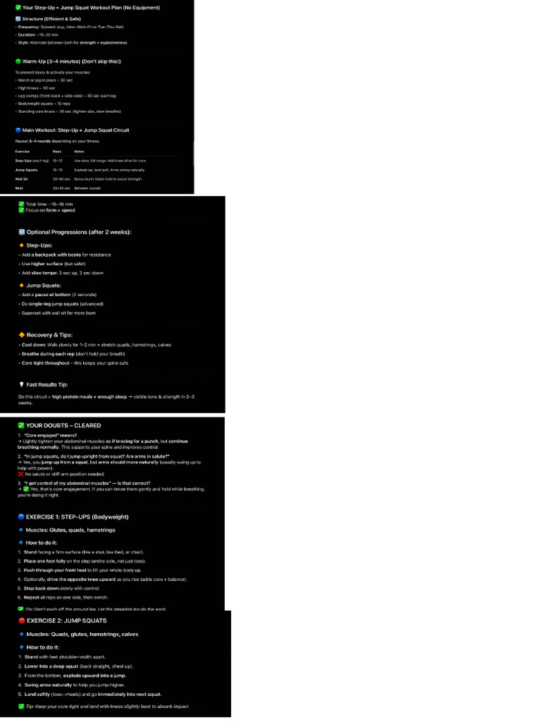Exercise | PDF