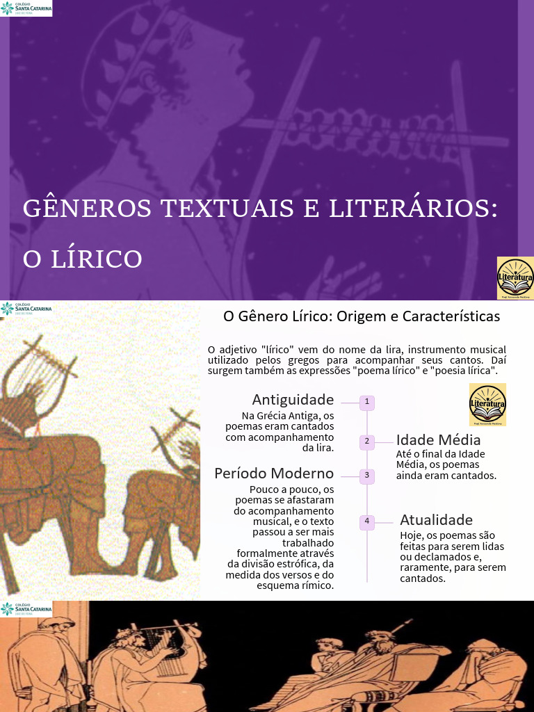 Características do Gênero Lírico | PDF | Poesia