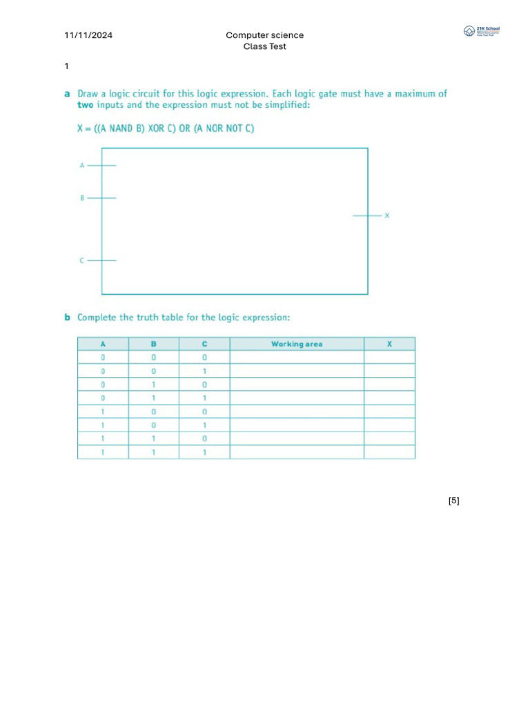 Grade 9 Cs FA1 T 2 | PDF