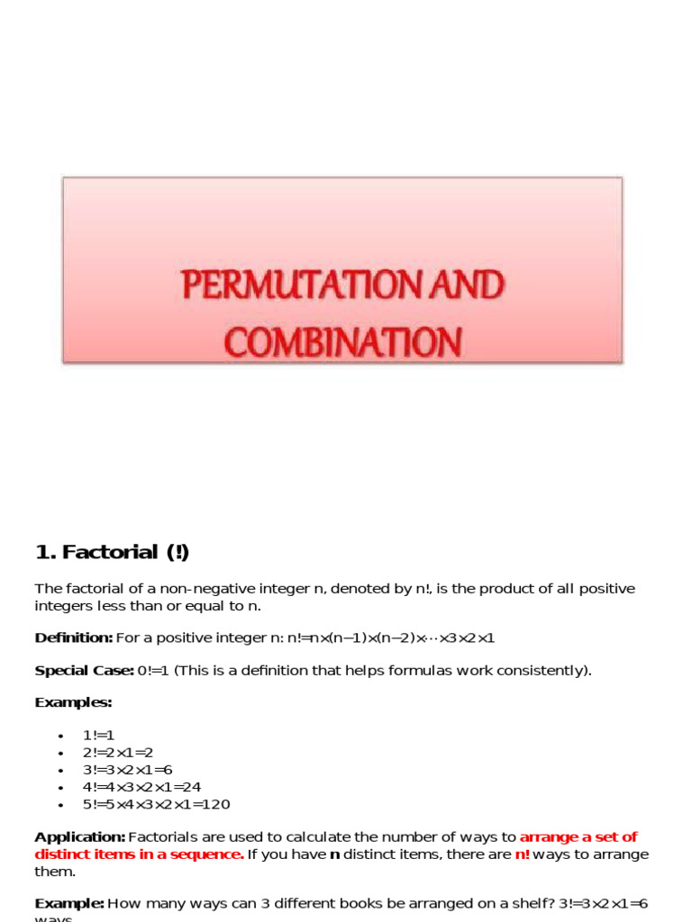 Understanding Factorials and Zero! | PDF