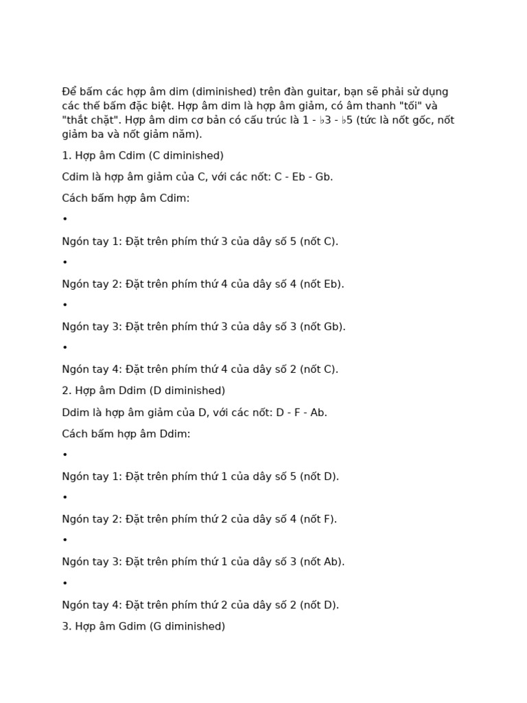 Hop Am Dim | PDF