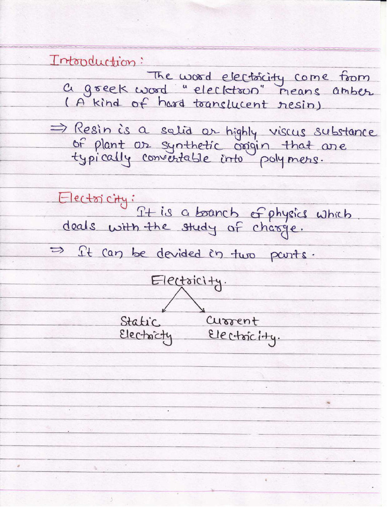 8th Electricity | PDF
