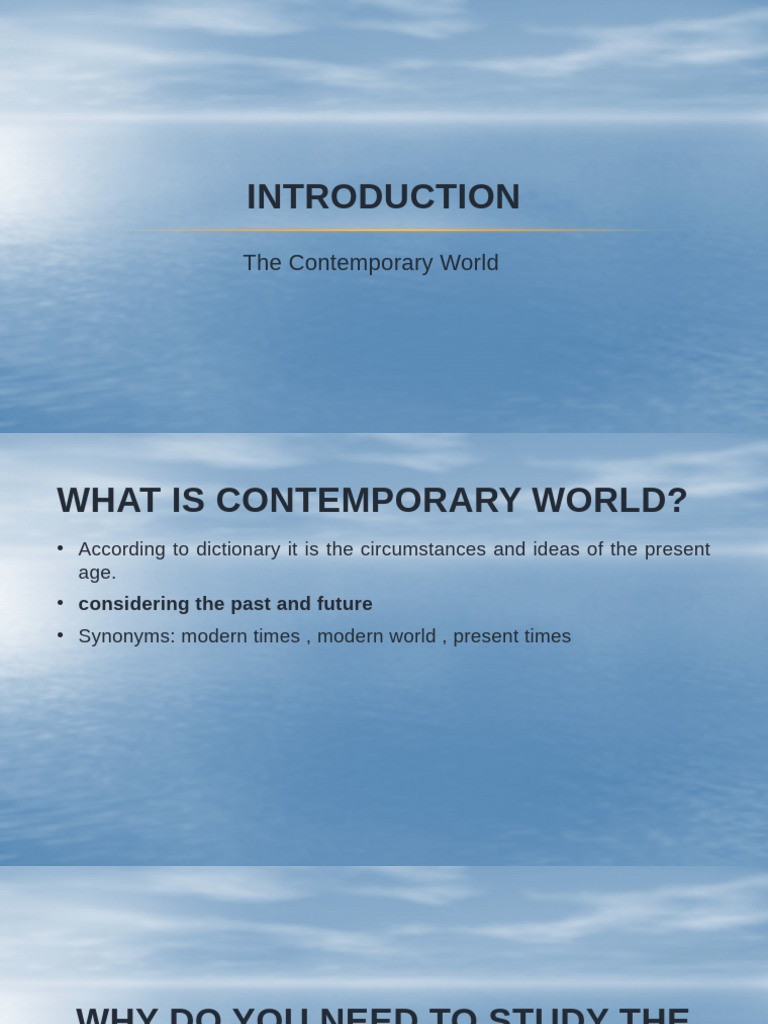 L1 - The Structure of Globalization | PDF | Economies | Liberal Arts ...