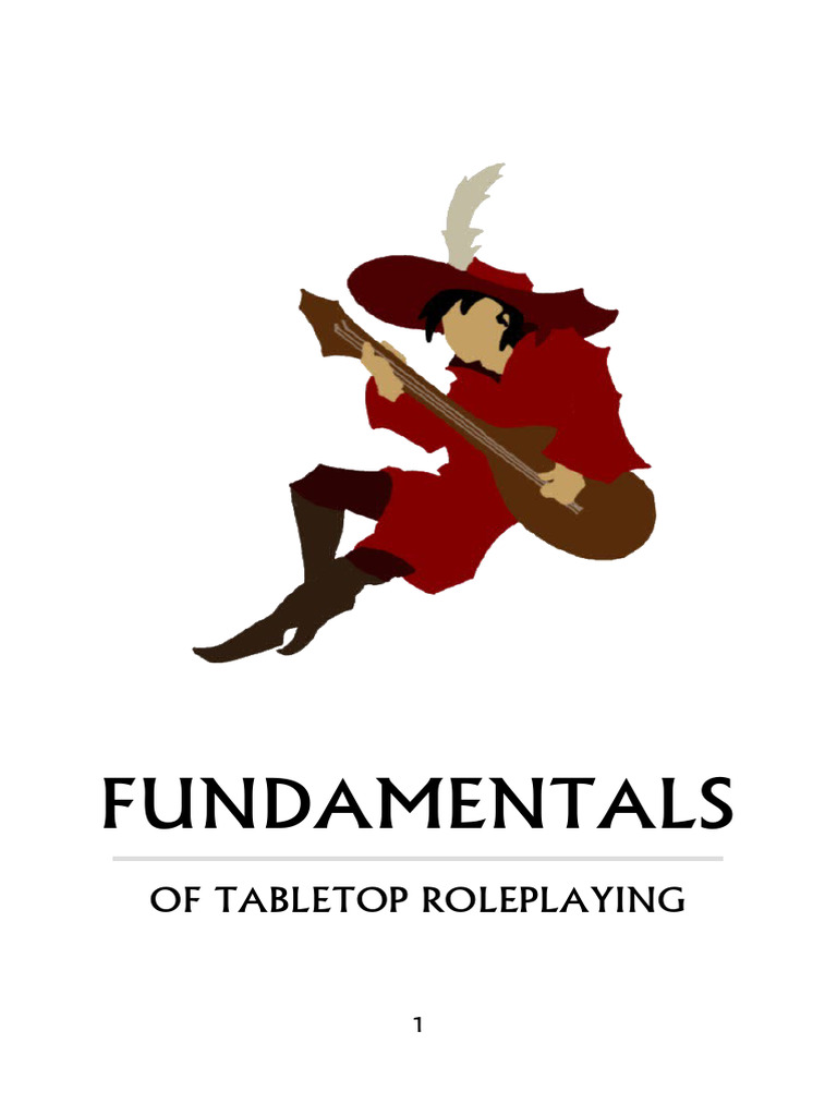 Fundamentals of Tabletop Roleplaying | PDF | Role Playing Games ...