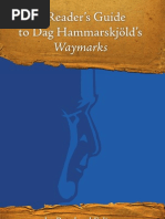 Download A Readers Guide to Dag Hammarskjlds Waymarks by Dag Hammarskjld Foundation SN89976299 doc pdf