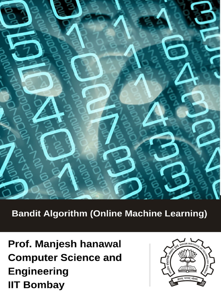 Online Learning and Bandit Algorithms | PDF | Statistical Theory ...