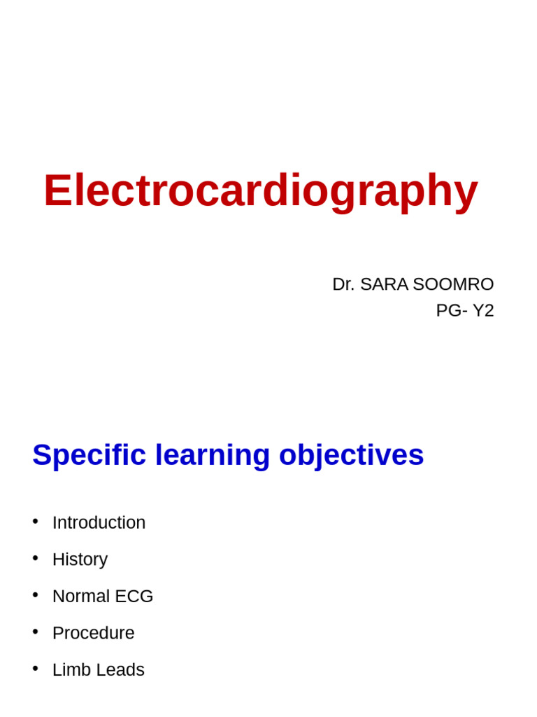 Understanding Electrocardiography Basics | PDF | Electrocardiography ...