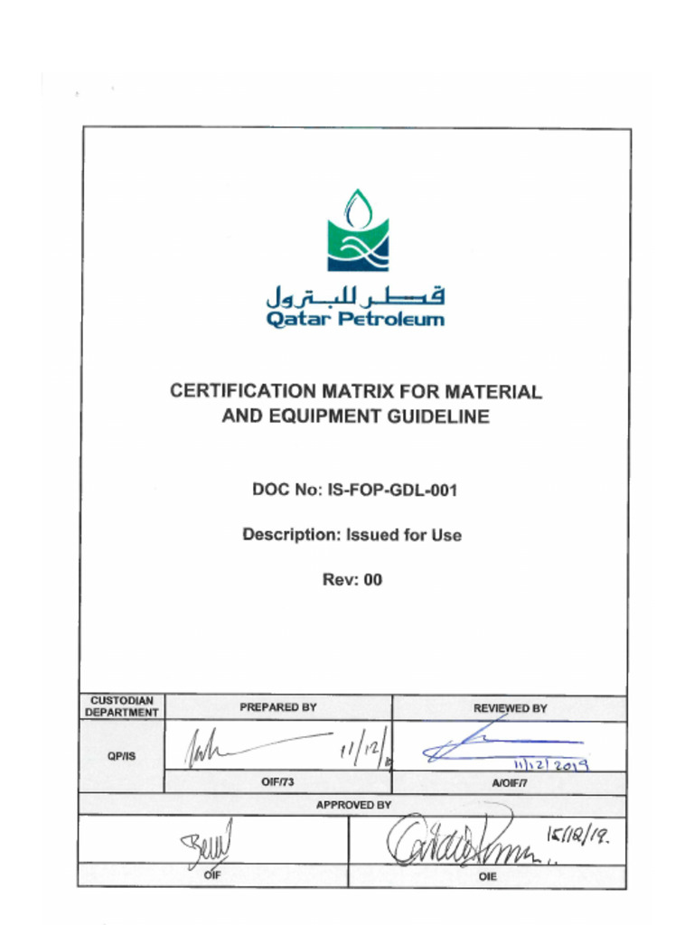 GDL Certification Guidelines Document | PDF | Mechanical Engineering ...