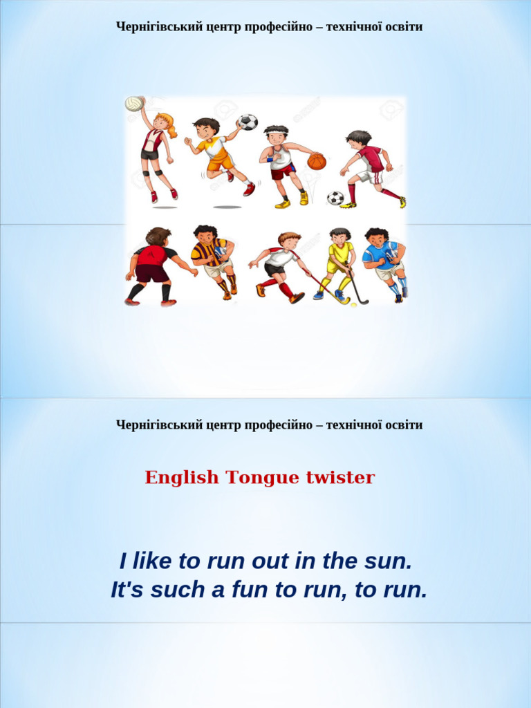 Sport. Types of Sports | PDF