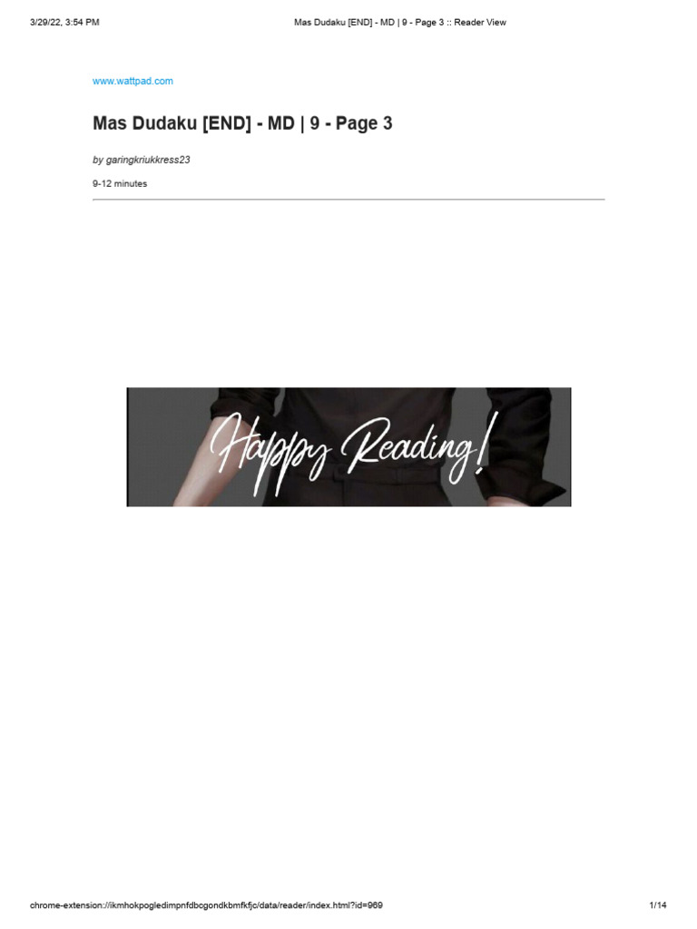 Mas Dudaku (END) - MD - 9 - Page 3 - Reader View | PDF