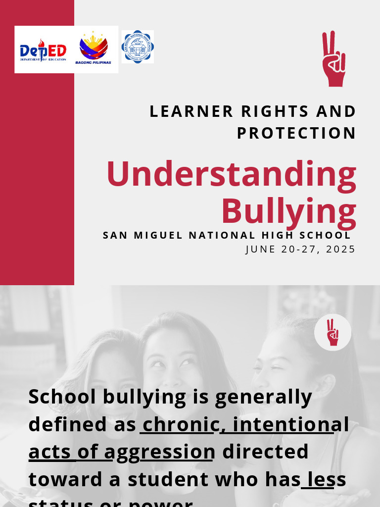 Understanding School Bullying Types | PDF | Bullying | Cyberbullying