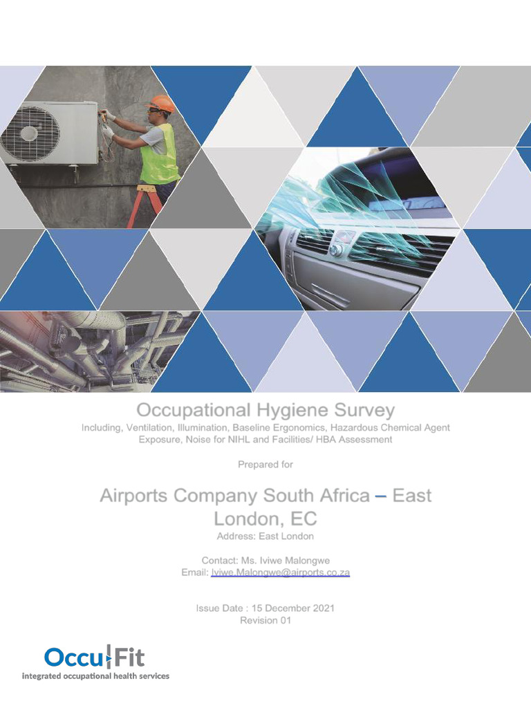 Industrial Hygiene Report | PDF | Occupational Safety And Health | Noise