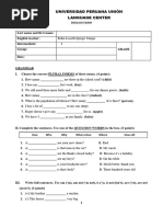 Project 5 Unit 4 Sample Test | PDF