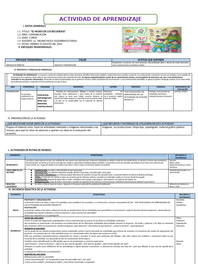 Evaluación de Aprendizajes en el Aula | PDF | Aprendizaje | Comunicación