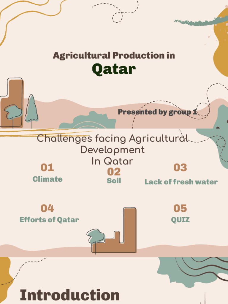 Qatar History 1 | PDF | Soil | Fresh Water