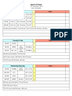 Class Schedule 2