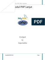 Modul PHP Lanjut