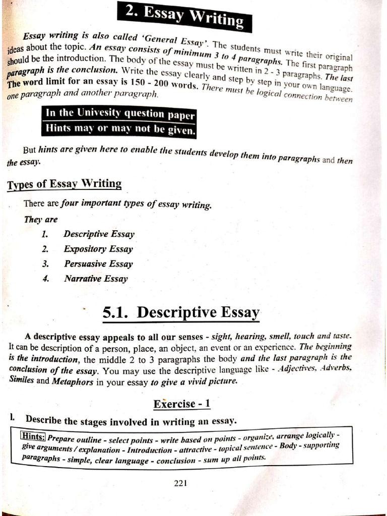 Types of Writing - Compressed | PDF