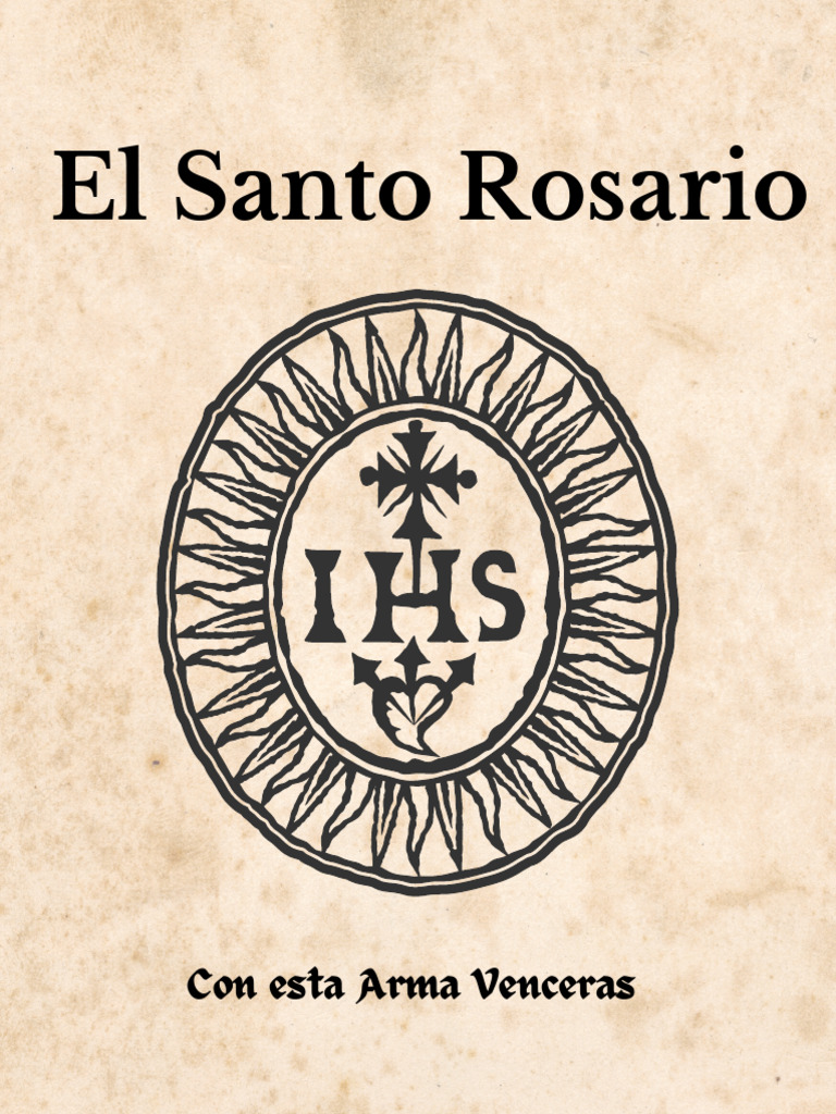 Oraciones y Misterios del Santo Rosario | PDF | María, madre de Jesús ...