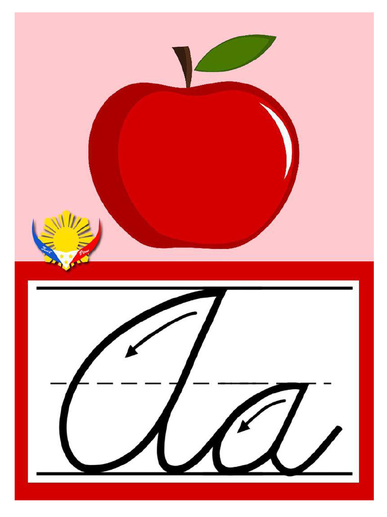 Cursive A-Z Alphabet (Printable Decor) | PDF