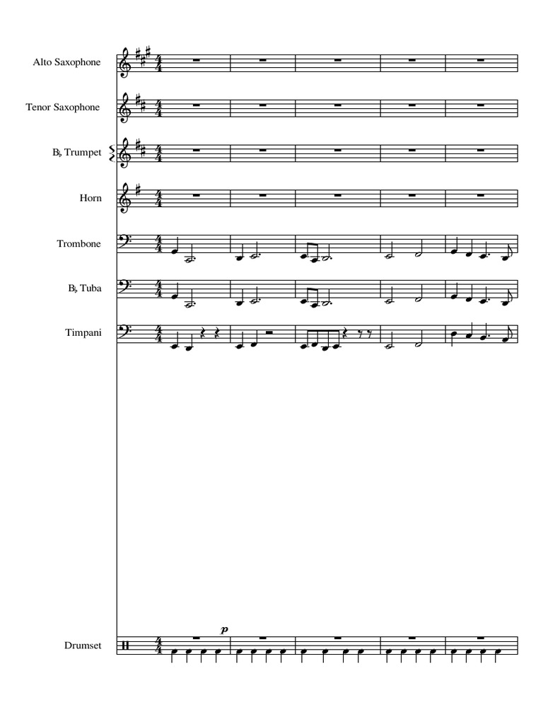 Saxophone and Brass Instrument Guide | PDF | European Musical ...