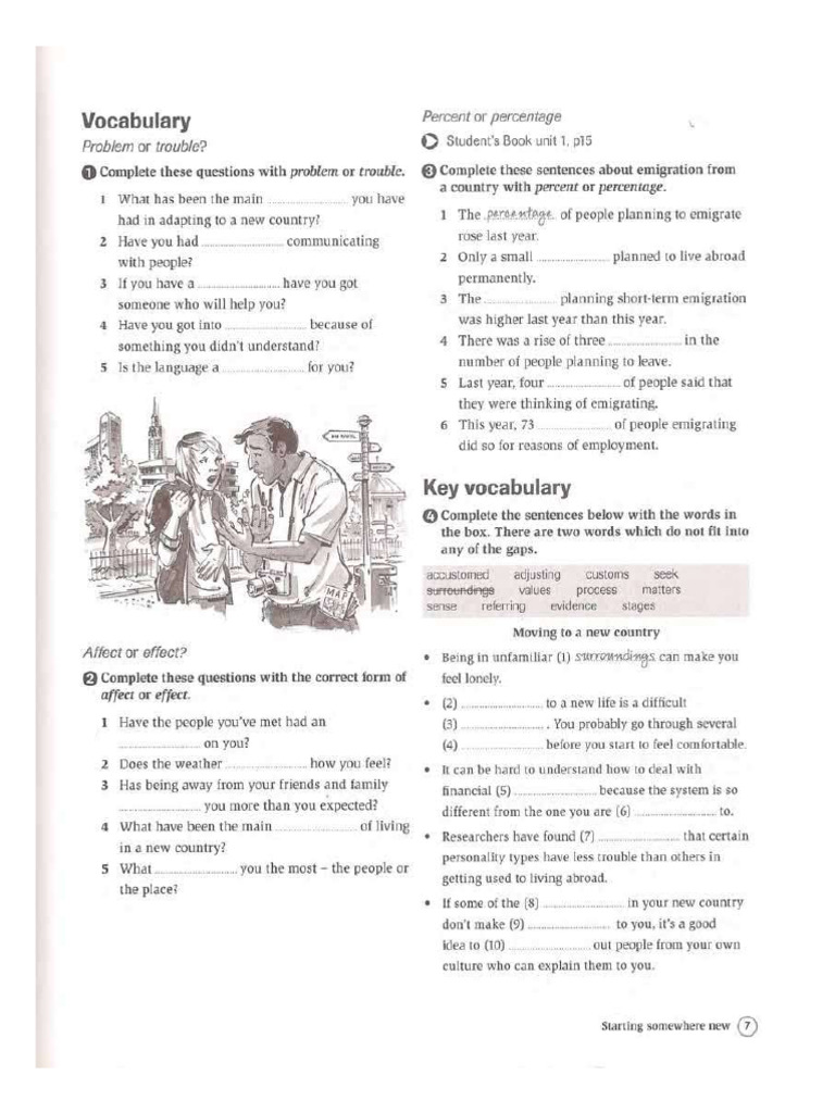 Unit 1 - Vocabulary Workbook Ex | PDF
