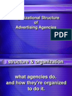 Organizational Structure of Advertising Agencies