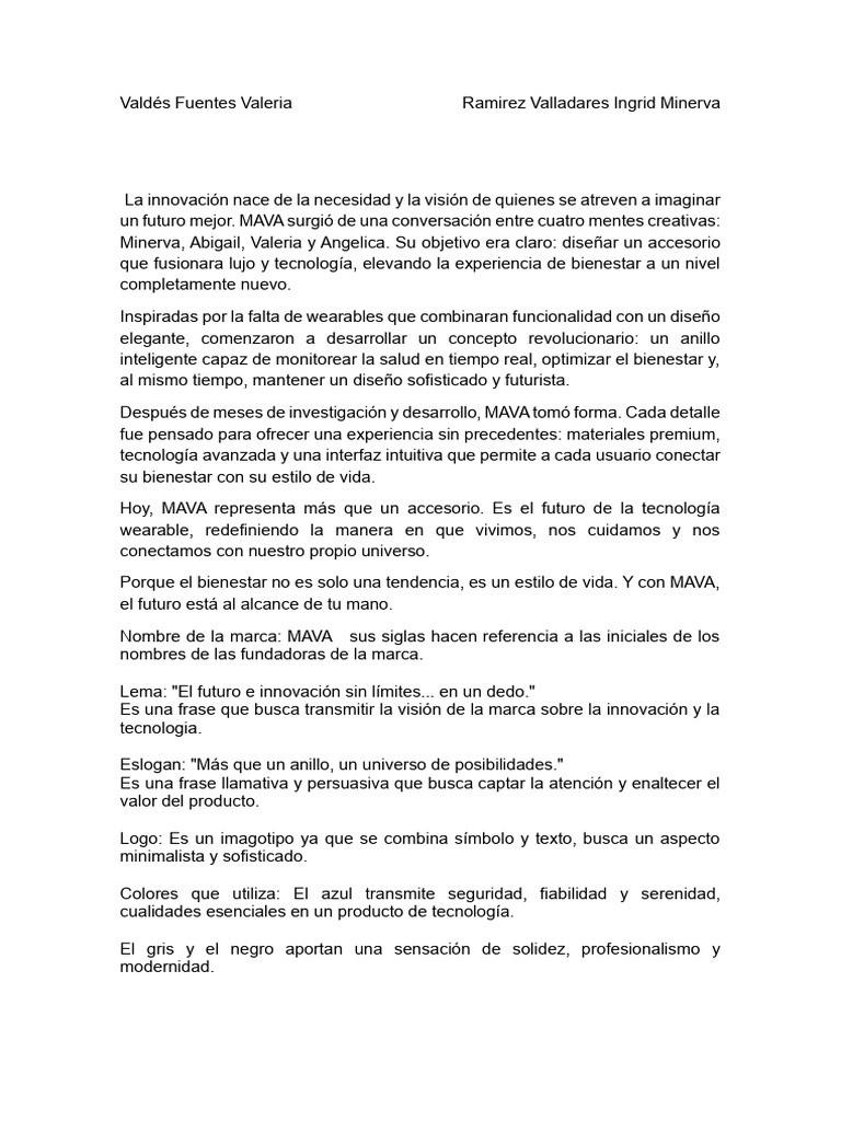 MAVA | PDF