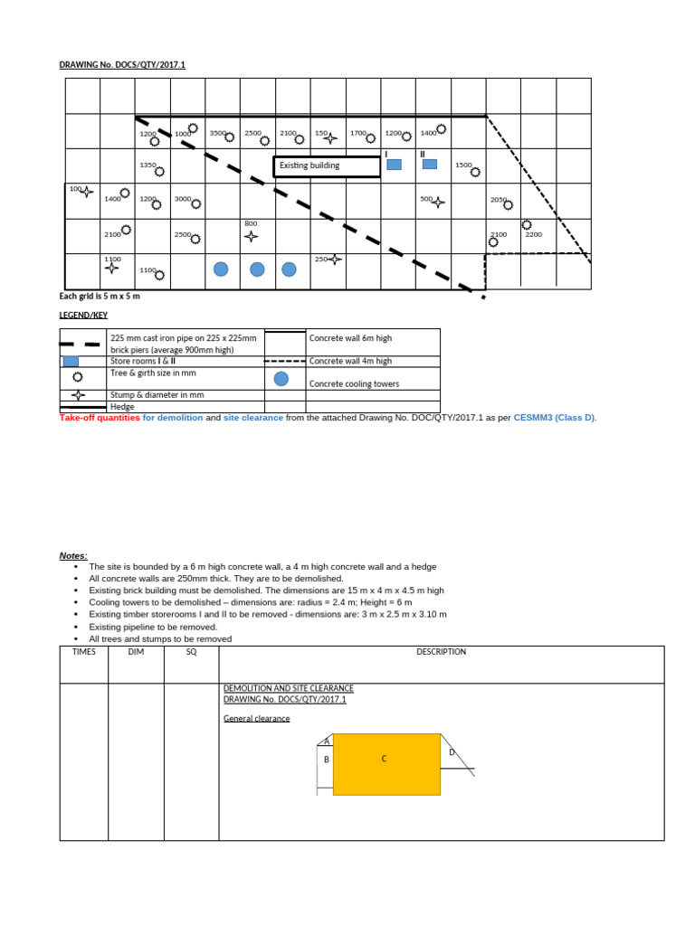 Demolition and Site Clearance Plan | PDF | Building Materials | Building