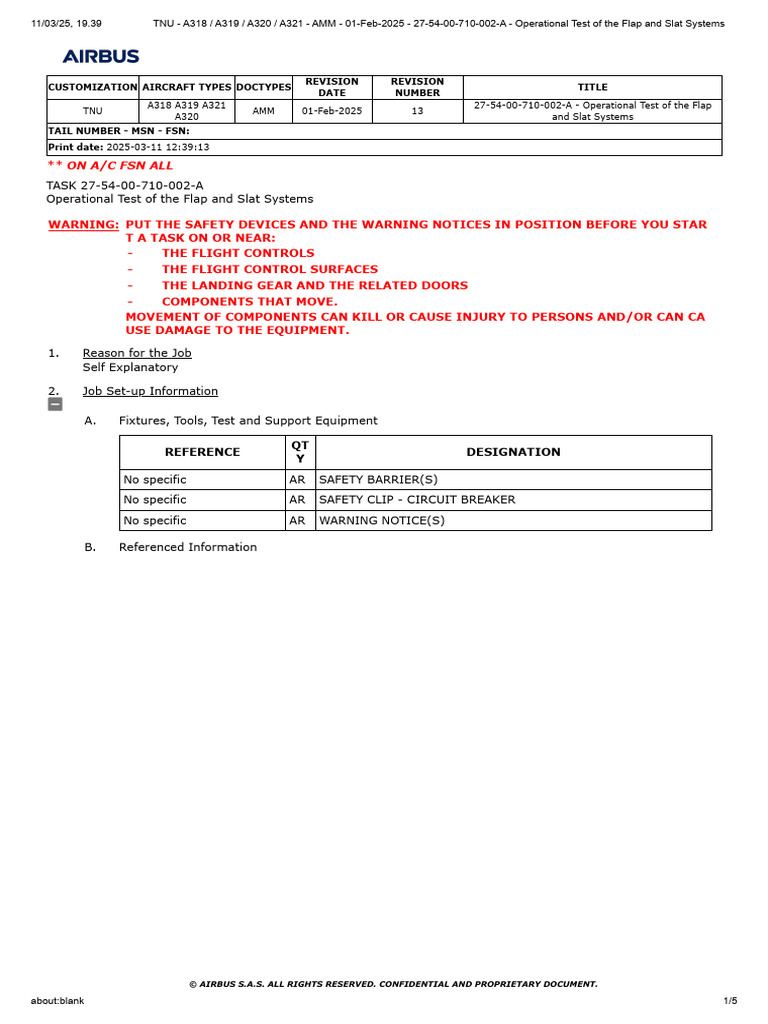 Flap and Slat Systems Test Guide | PDF | Jet Aircraft | Airliner