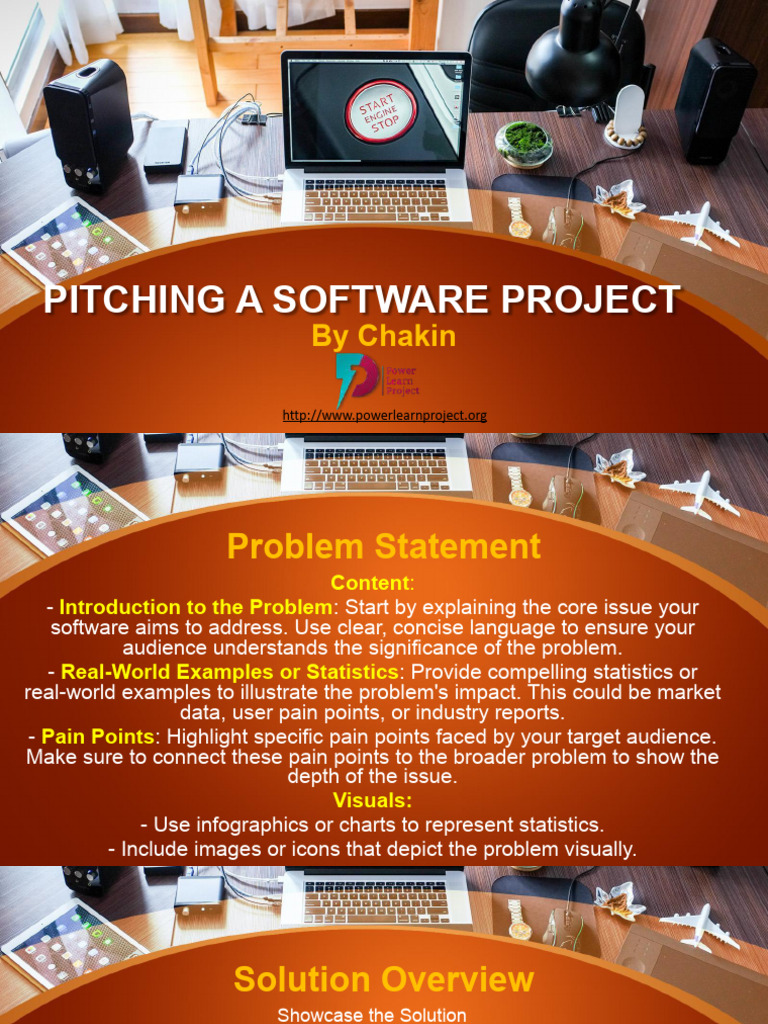 Software Project Pitch Guide | PDF | Software Testing | Target Audience