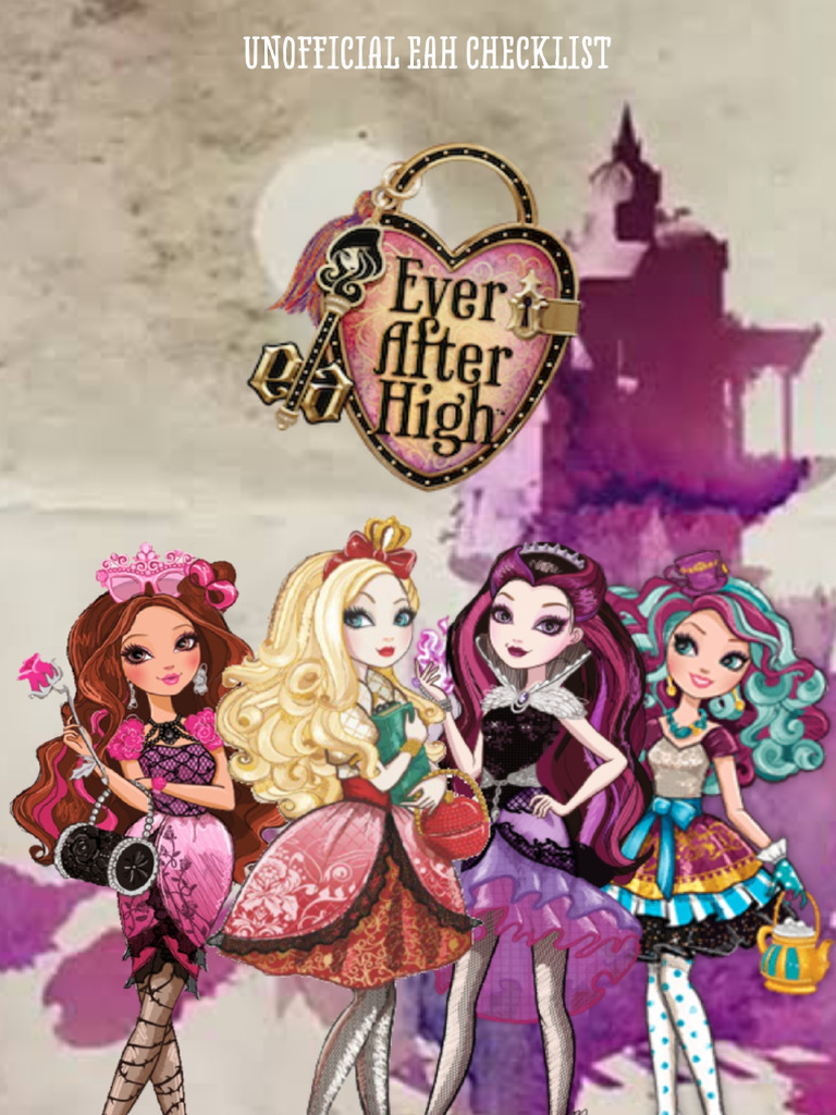 Ever After High Doll Checklist PDF