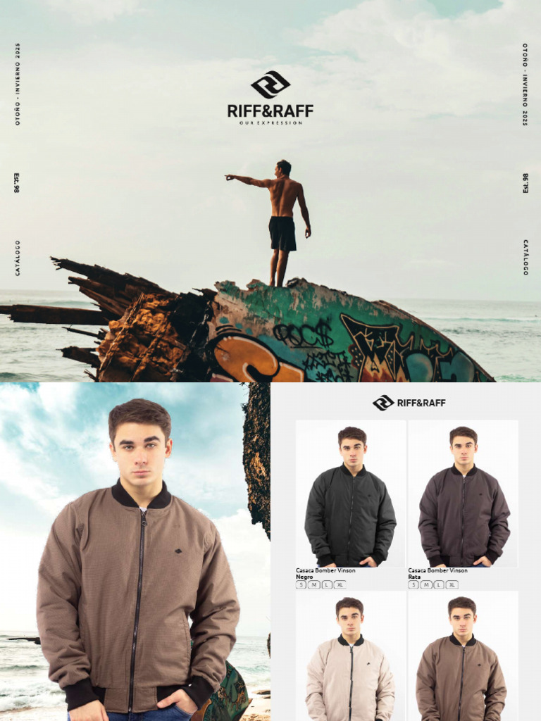 Catalogo de Casacas Riff&raff | PDF