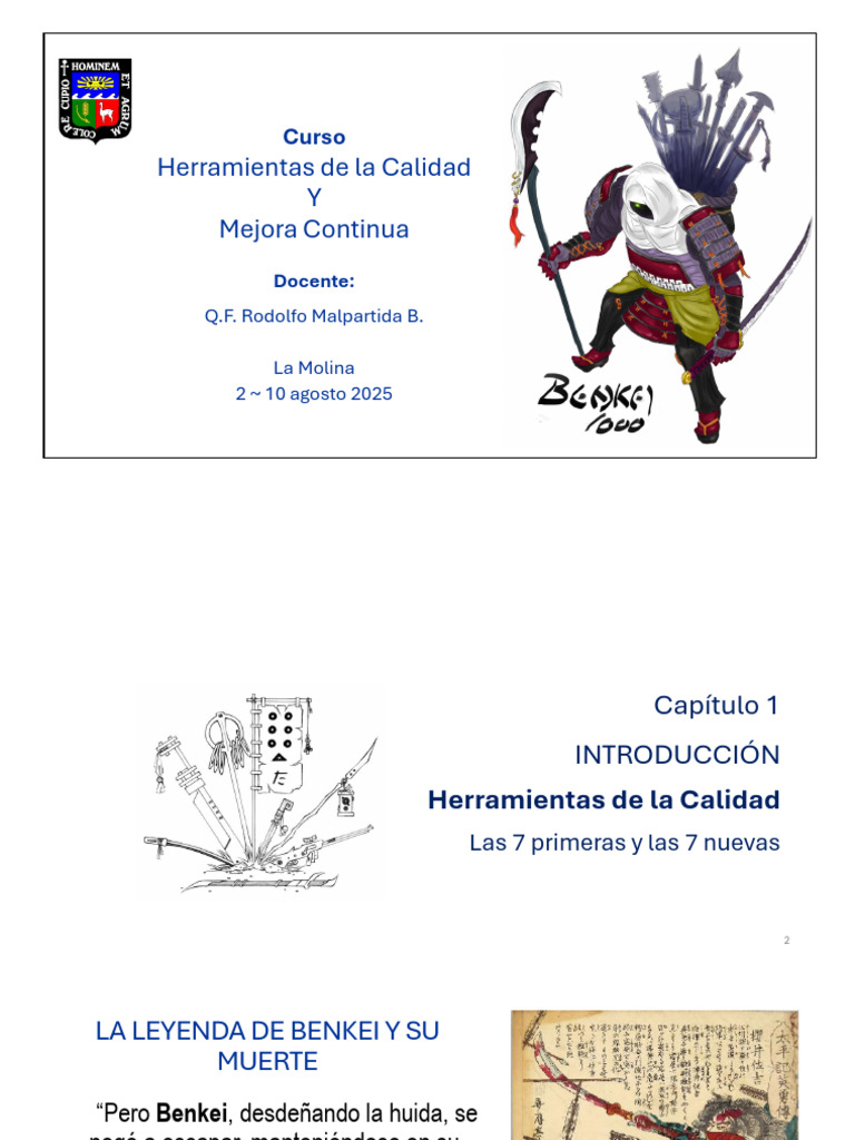 Herramientas de Calidad y Mejora Continua | PDF | Calidad (comercial ...