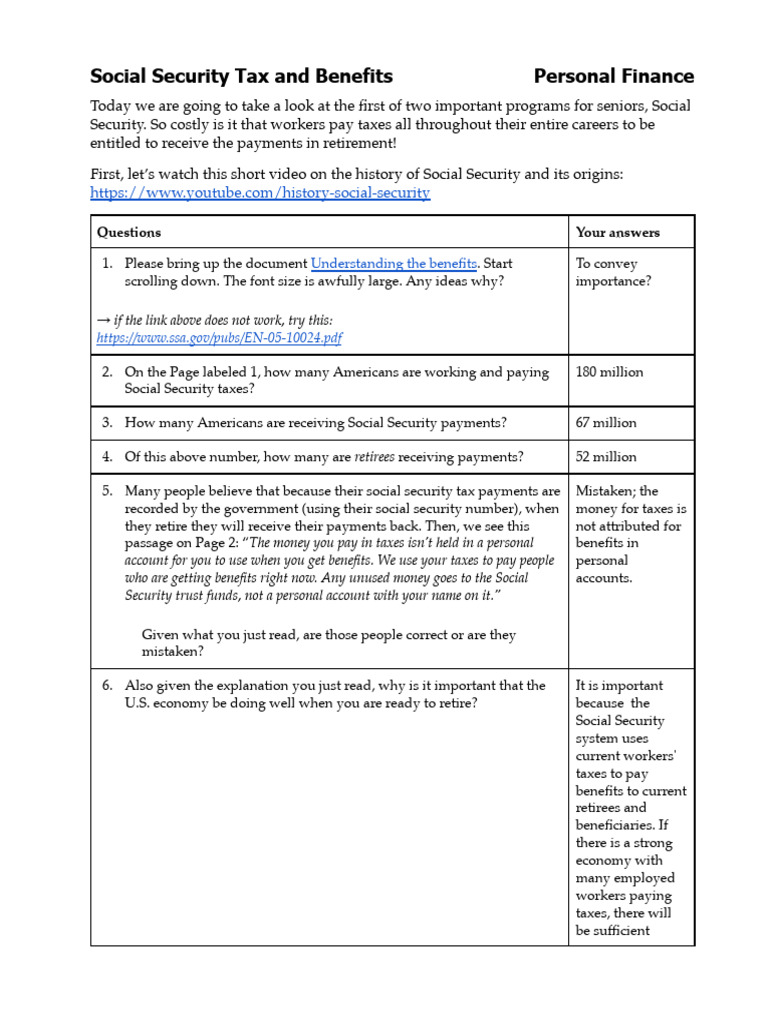 Understanding Social Security Basics | PDF | Social Security (United ...