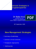 Annual Sickle Cell & Thalassaemia Course September 2008