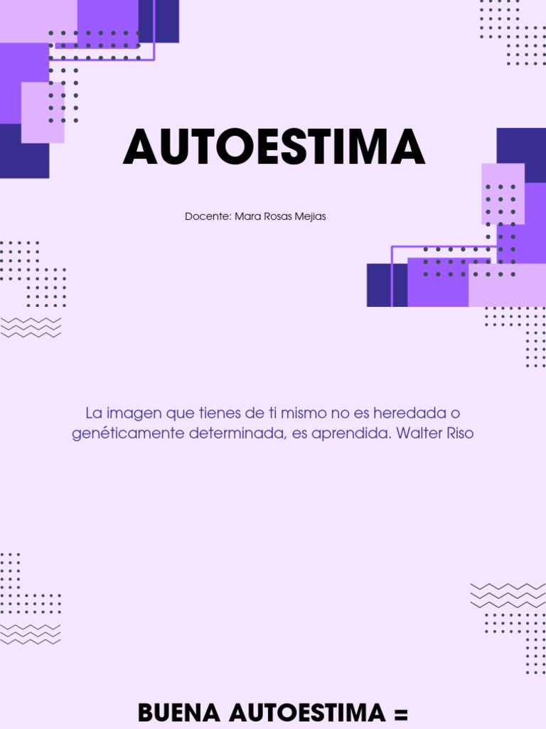 Claves para Mejorar la Autoestima | PDF | Autoestima | Mente