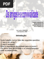 Os Amigos e a Convivialidade