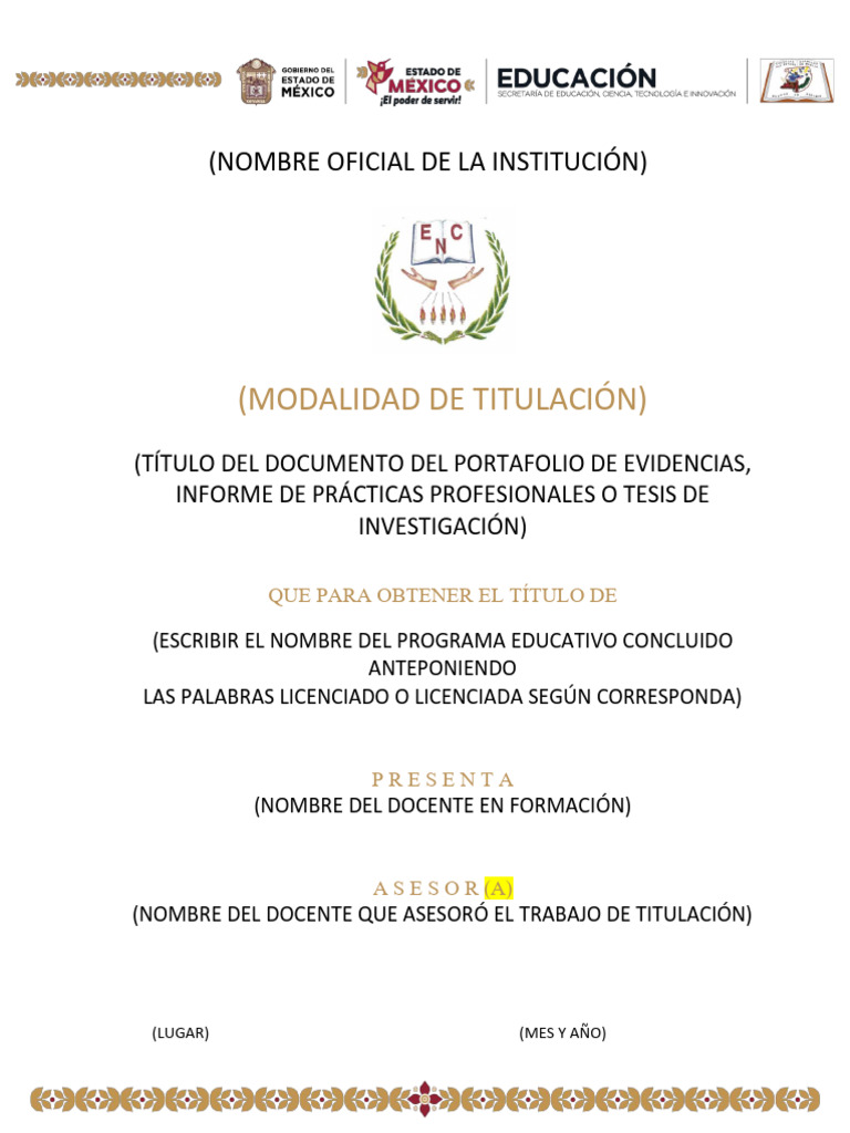 Portafolio de Evidencias Educativas | PDF