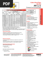 Hawke Cable Gland Specifications Guide | PDF | Manufactured Goods