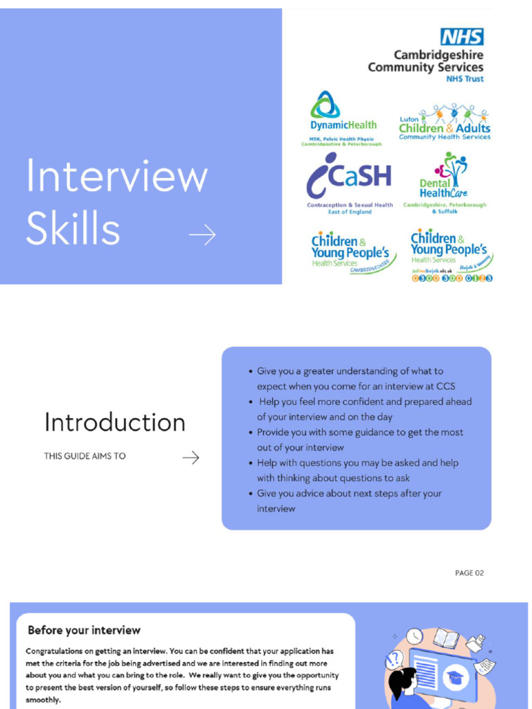 Interview Skills Tips | PDF