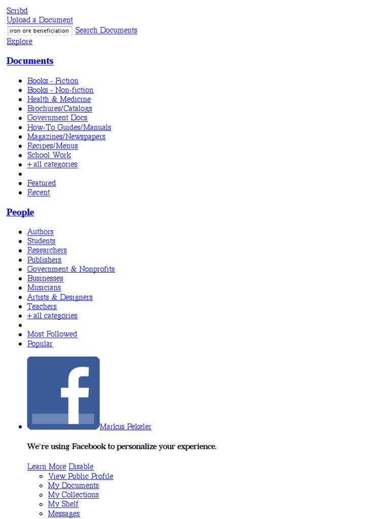 Documents: We're Using Facebook To Personalize Your Experience | PDF ...