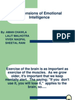 Dimensions of Emotional Intelligence