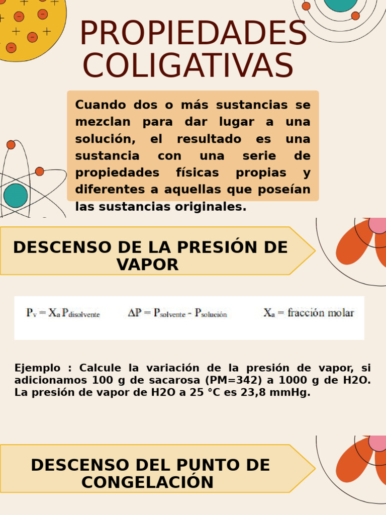 Propiedades Coligativas - 2025080902 - 0000 | PDF