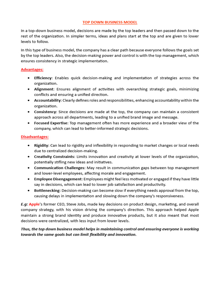 Business Models | PDF | Innovation | Business Model