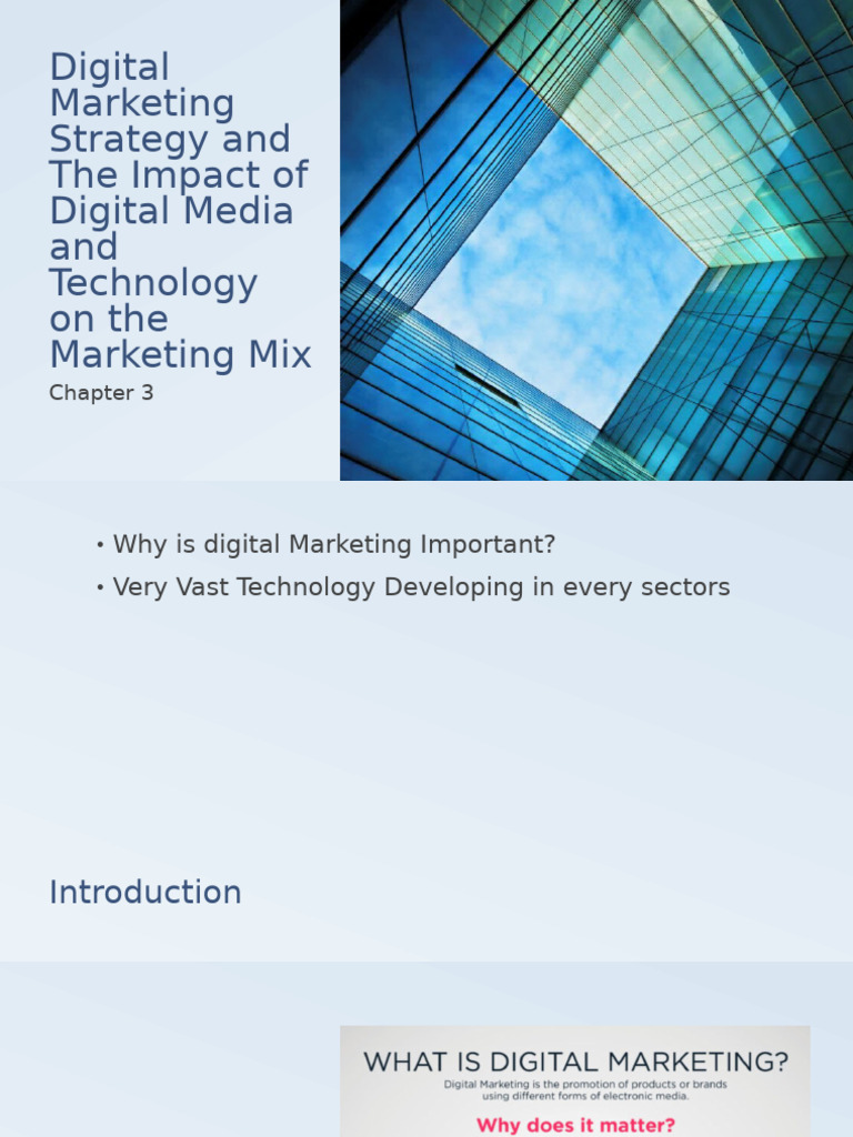 Pertemuan 4-5 Digital Marketing Strategy and Impact of Digital Media | PDF
