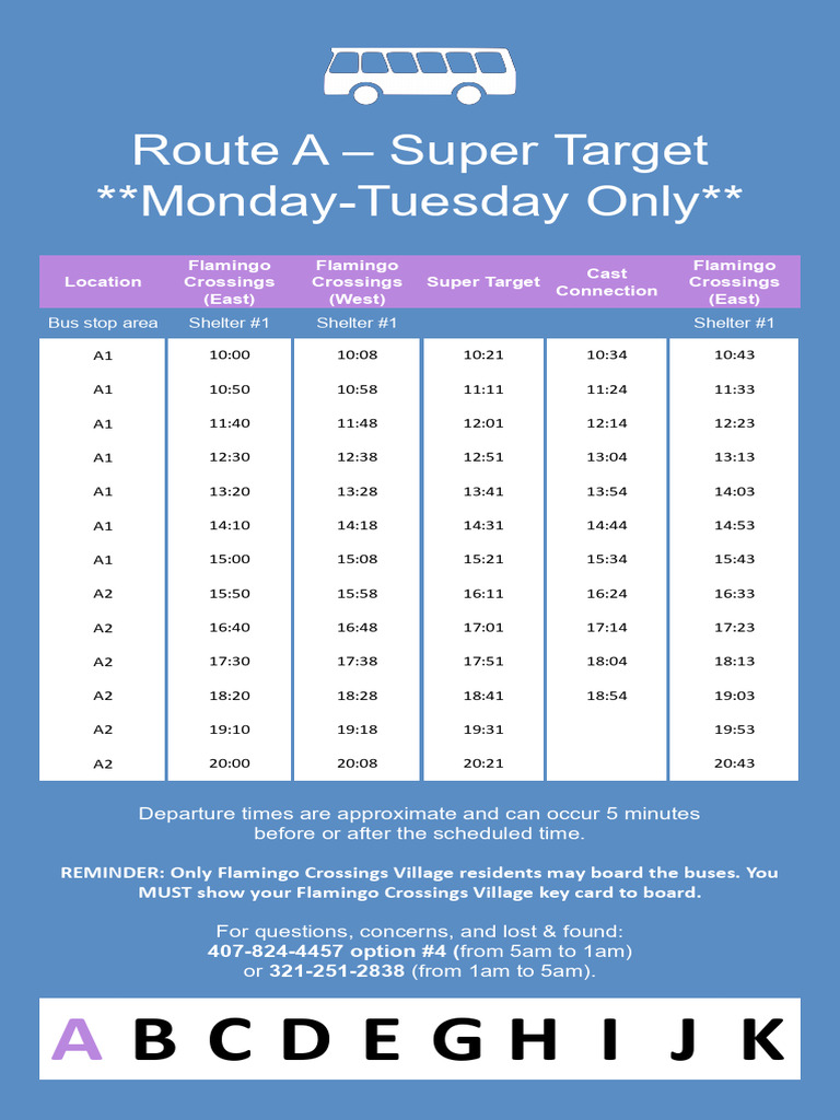 Flamingo Crossings Bus Schedule | PDF | Chess Theory | Chess